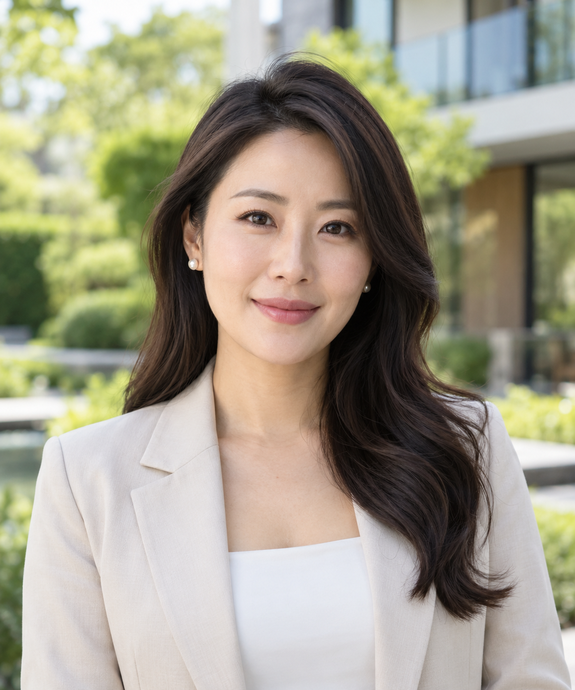 AI-generated fictional portrait of Lina Chen